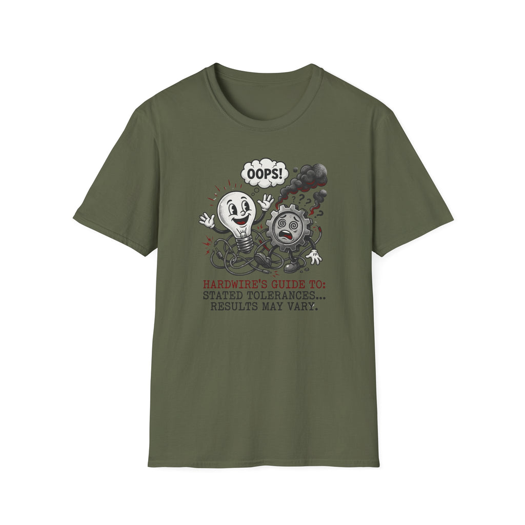 Hardwire"s Guide To Stated Tolerances I T-Shirt