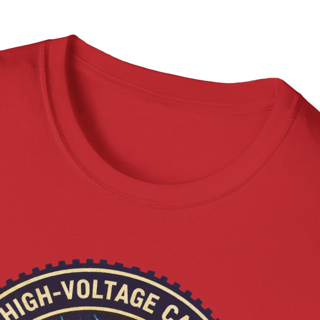High Volgage Canyon Lineman Approved Black T-Shirt