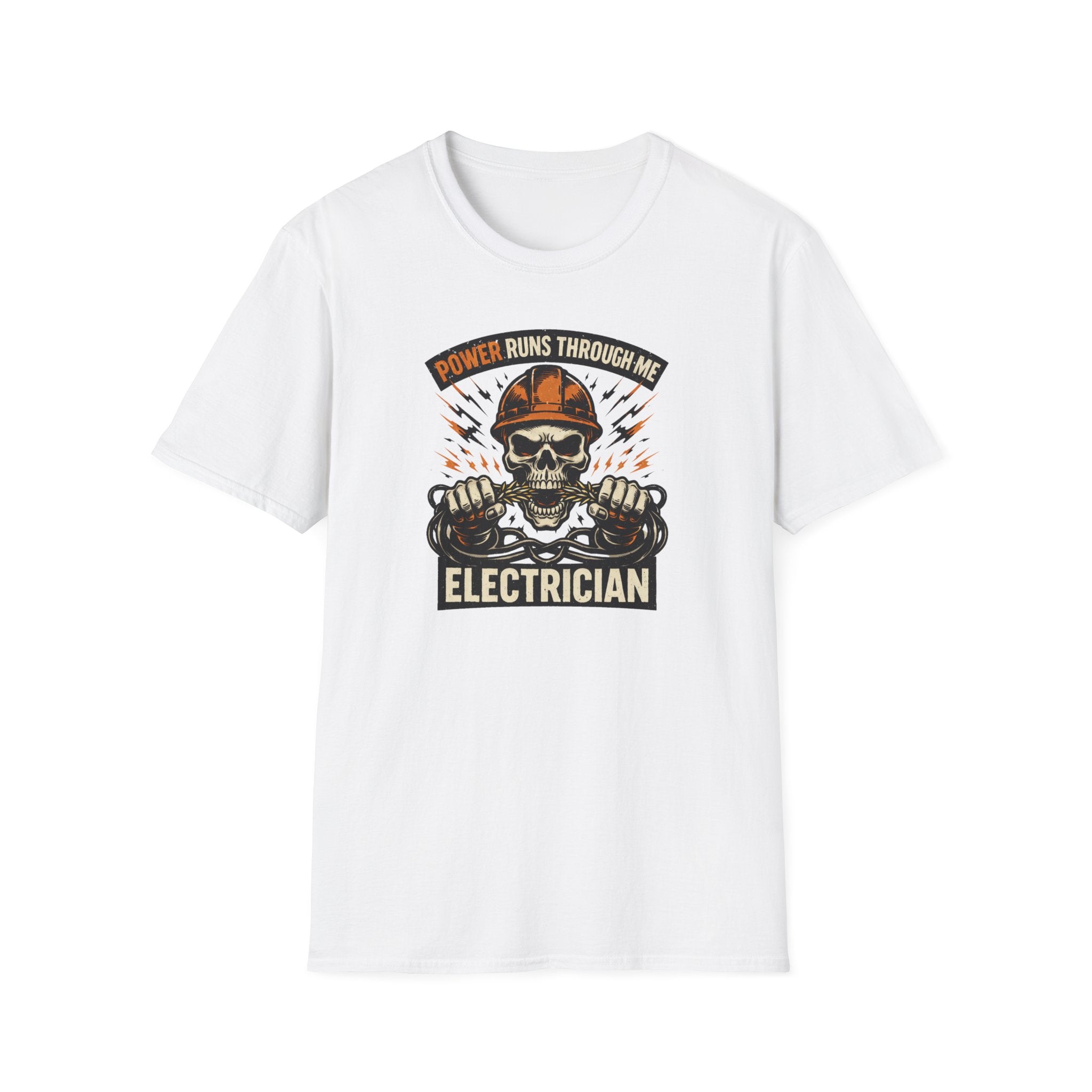 Power Runs Through Me Electrician T-Shirt