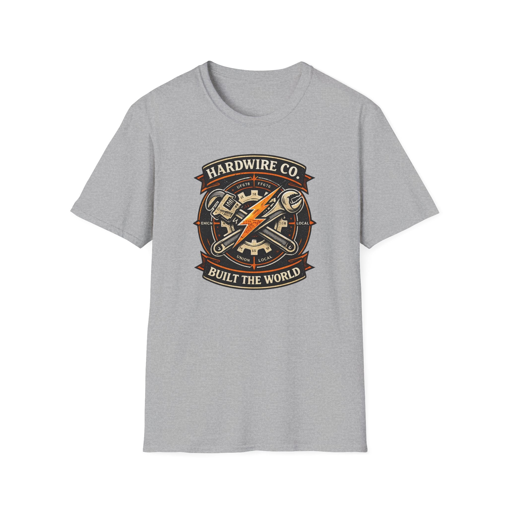 Hardwire Co. Built The World Union UF676 T-Shirt
