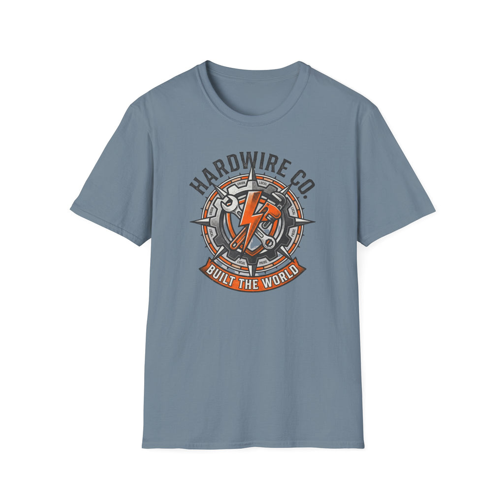 Hardwire Co. Built The World Union Pride T-Shirt