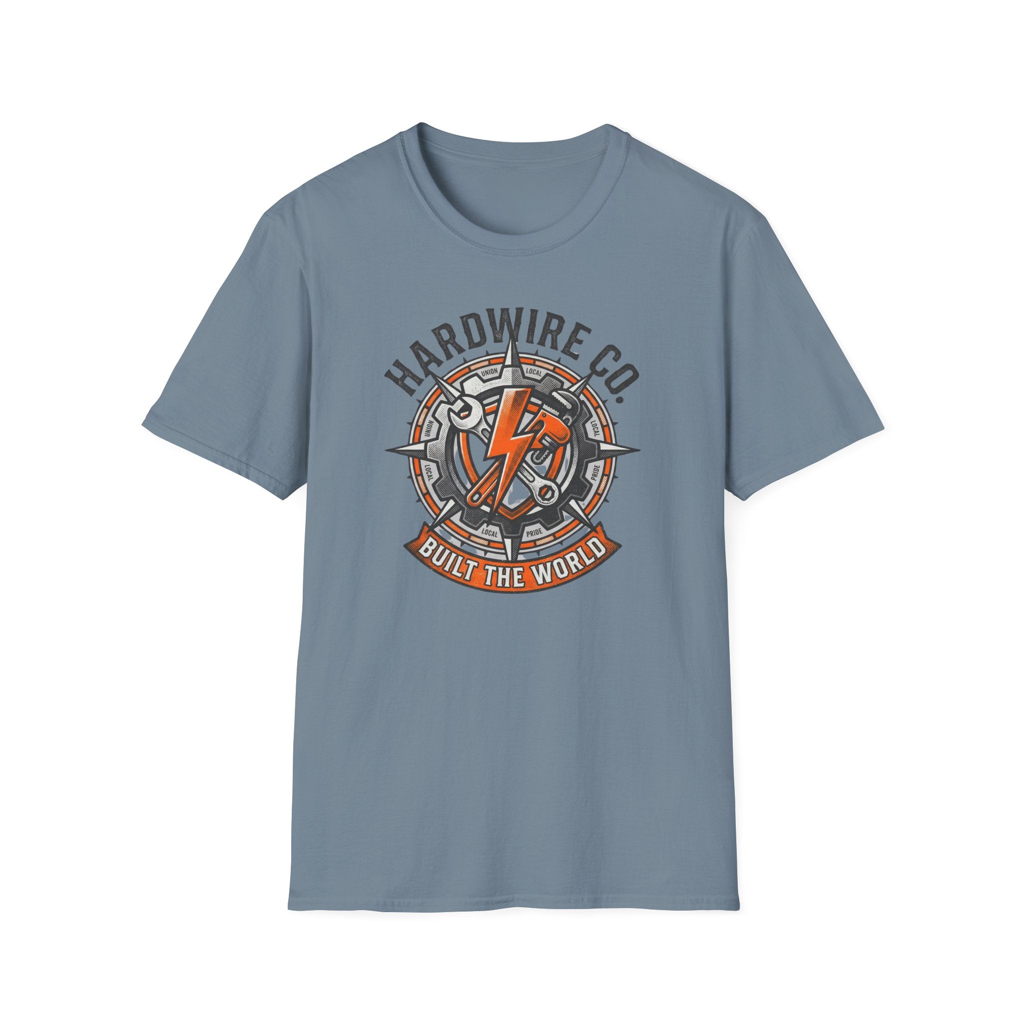 Hardwire Co. Built The World Union Pride T-Shirt