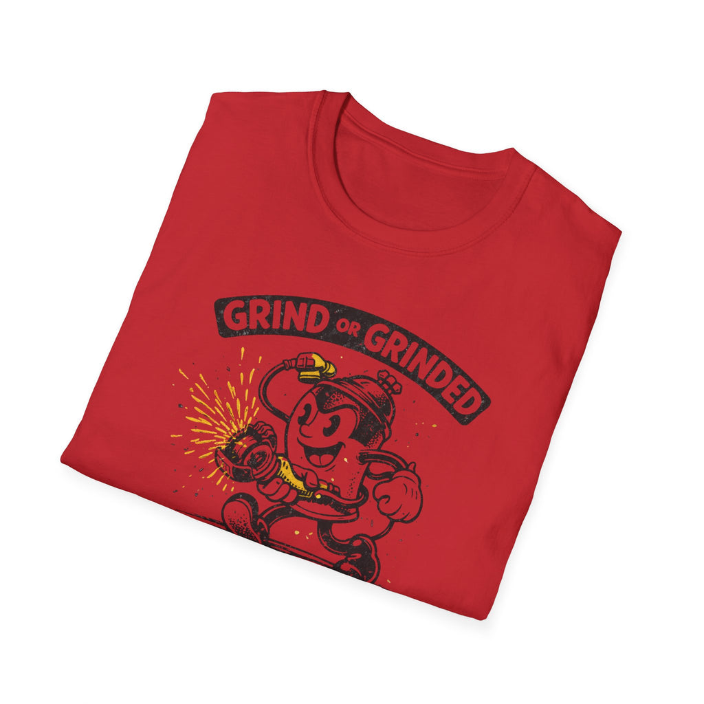 Grind Or Grinded Stay Shocked Spray Can T-Shirt