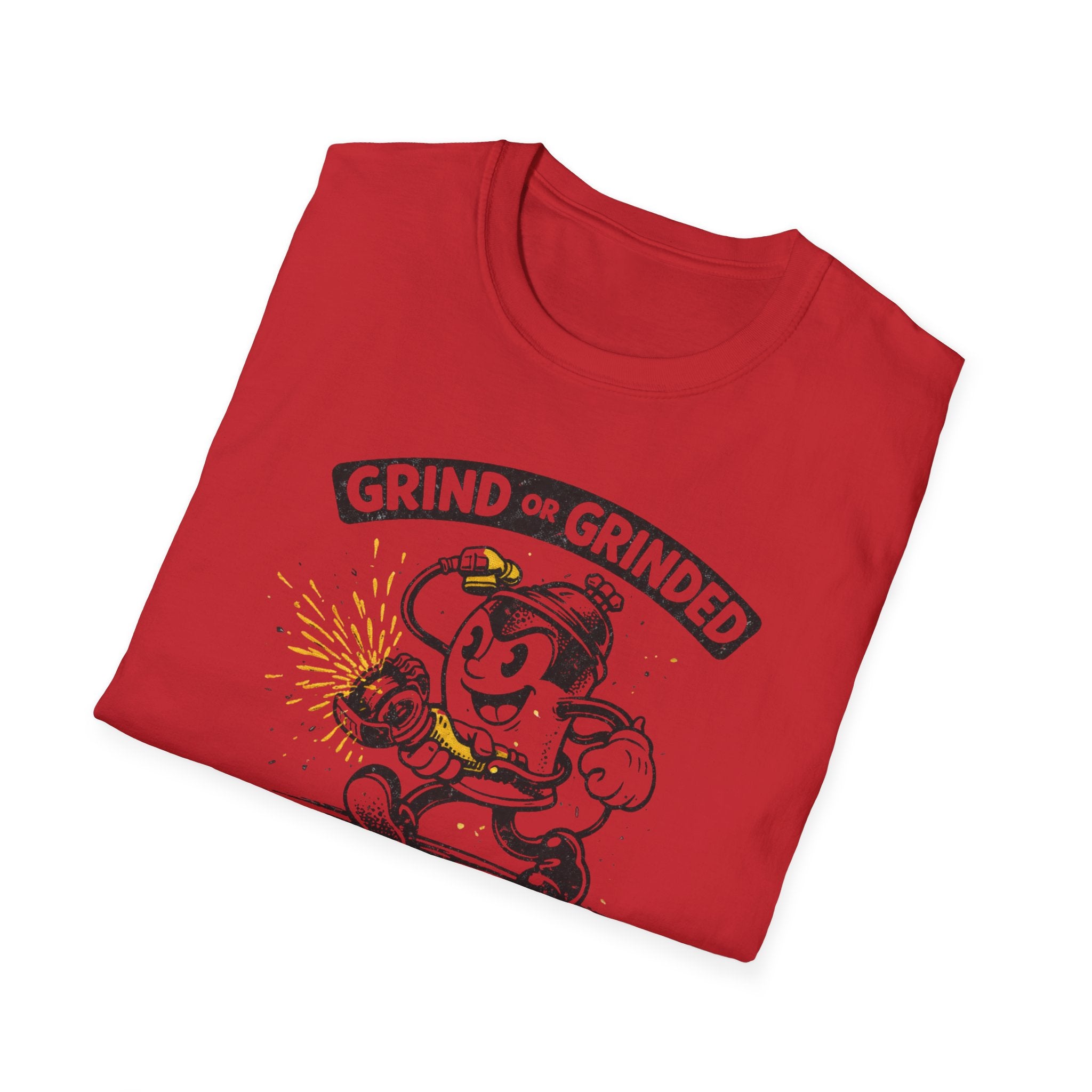 Grind Or Grinded Stay Shocked Spray Can T-Shirt