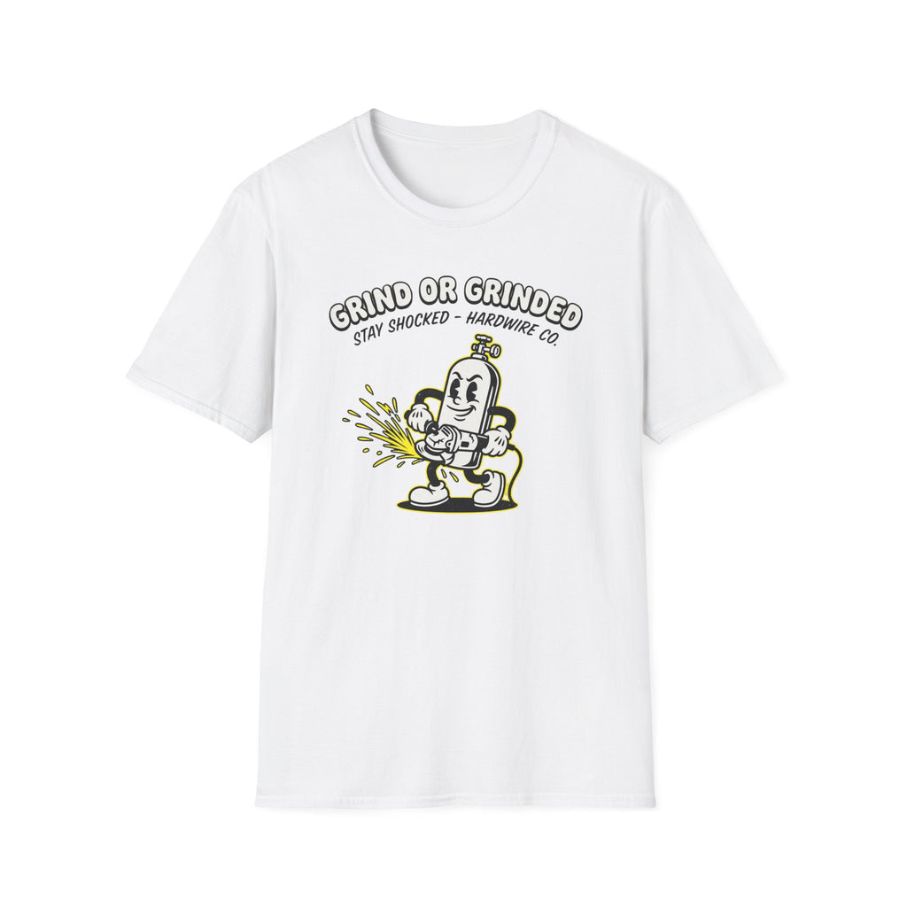 Grind Or Grinded Stay Shocked Air Bottle T-Shirt