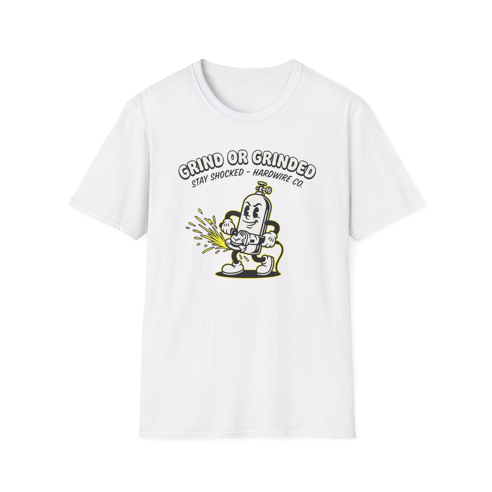 Grind Or Grinded Stay Shocked Air Bottle T-Shirt