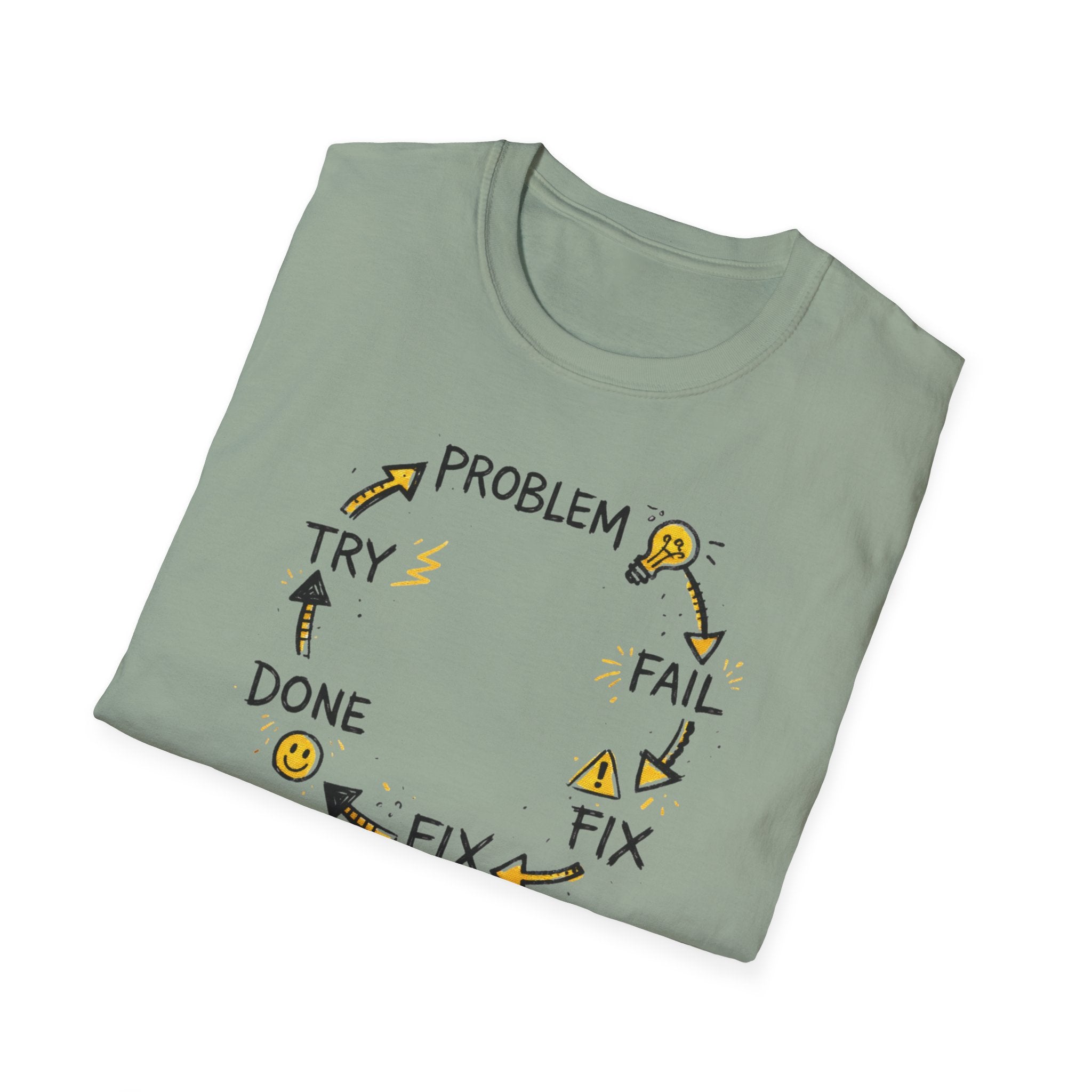 Problem Fail Fix Done T-Shirt