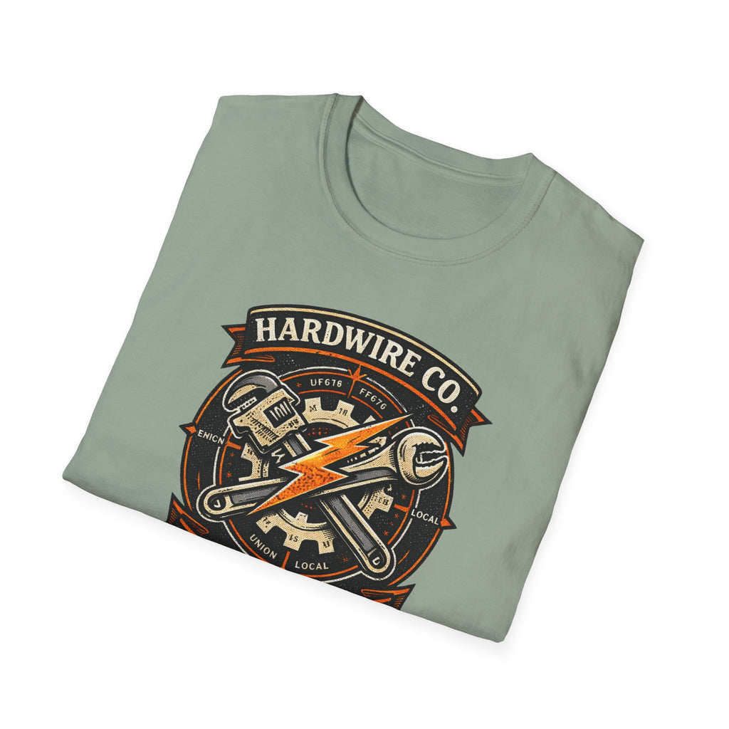 Hardwire Co. Built The World Union UF676 T-Shirt