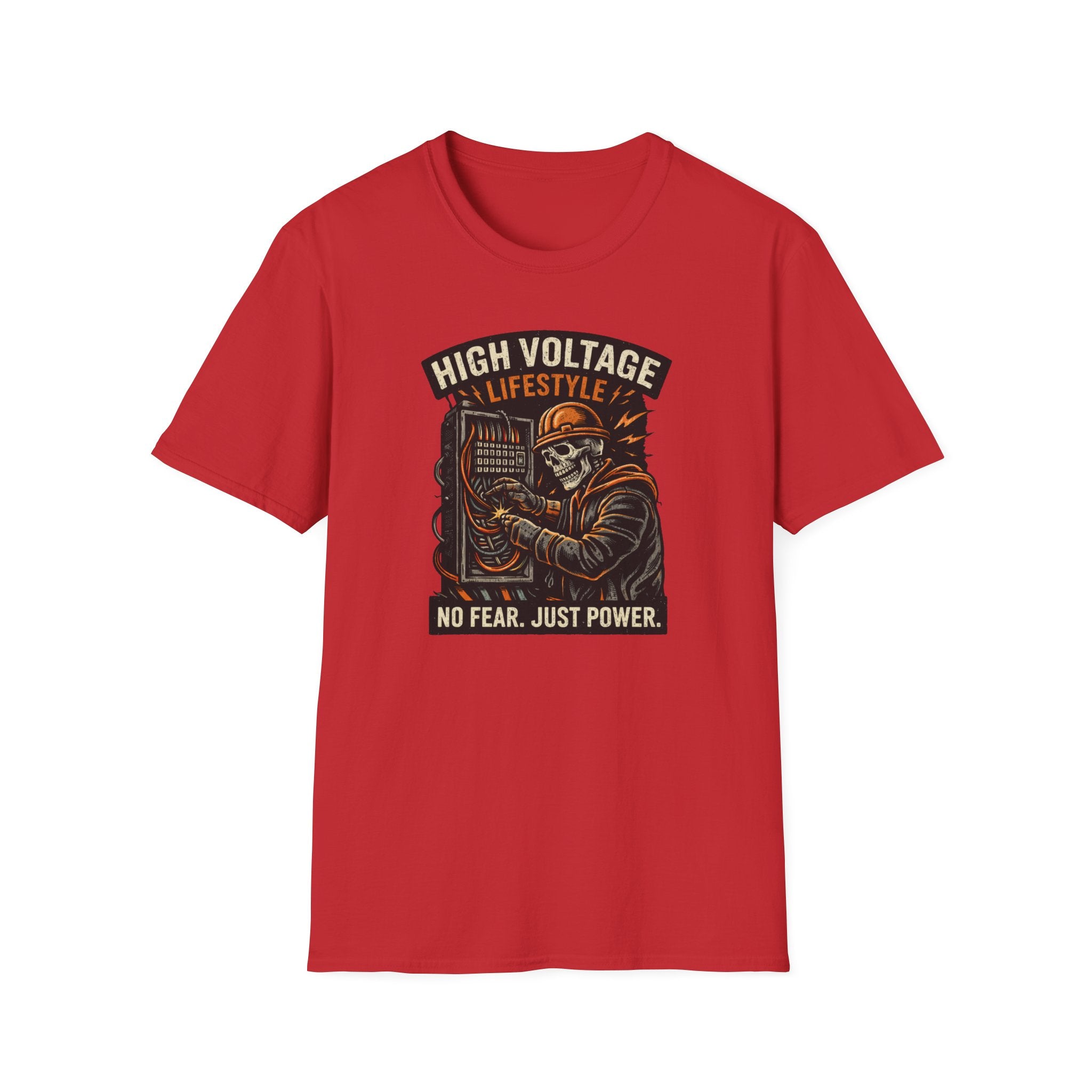 High Voltage Lifestyle No Fear Just Power T-Shirt