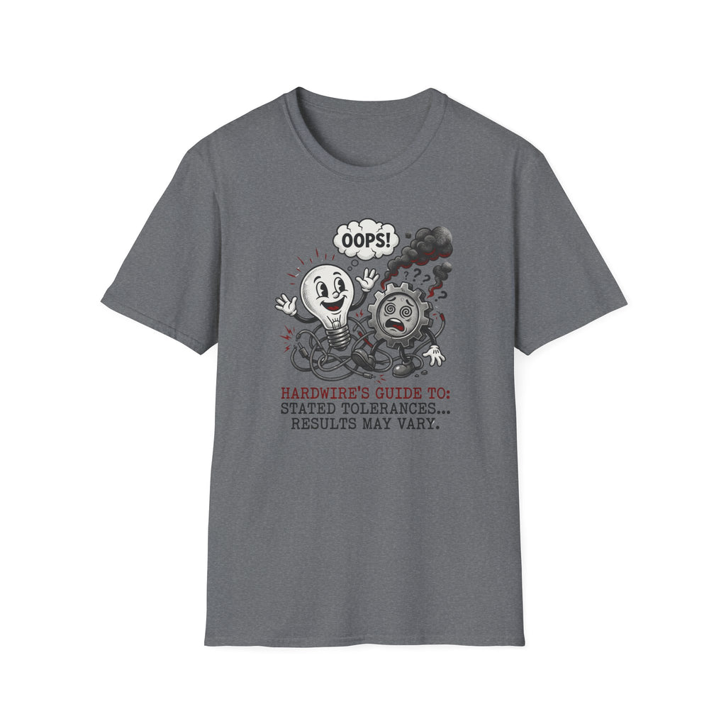 Hardwire"s Guide To Stated Tolerances I T-Shirt