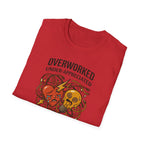 Overworked & Under-Appreciated Heart And Lightbulb I T-Shirt