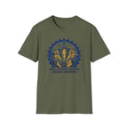 High Votage Canyon Lineman Approved Blue T-Shirt