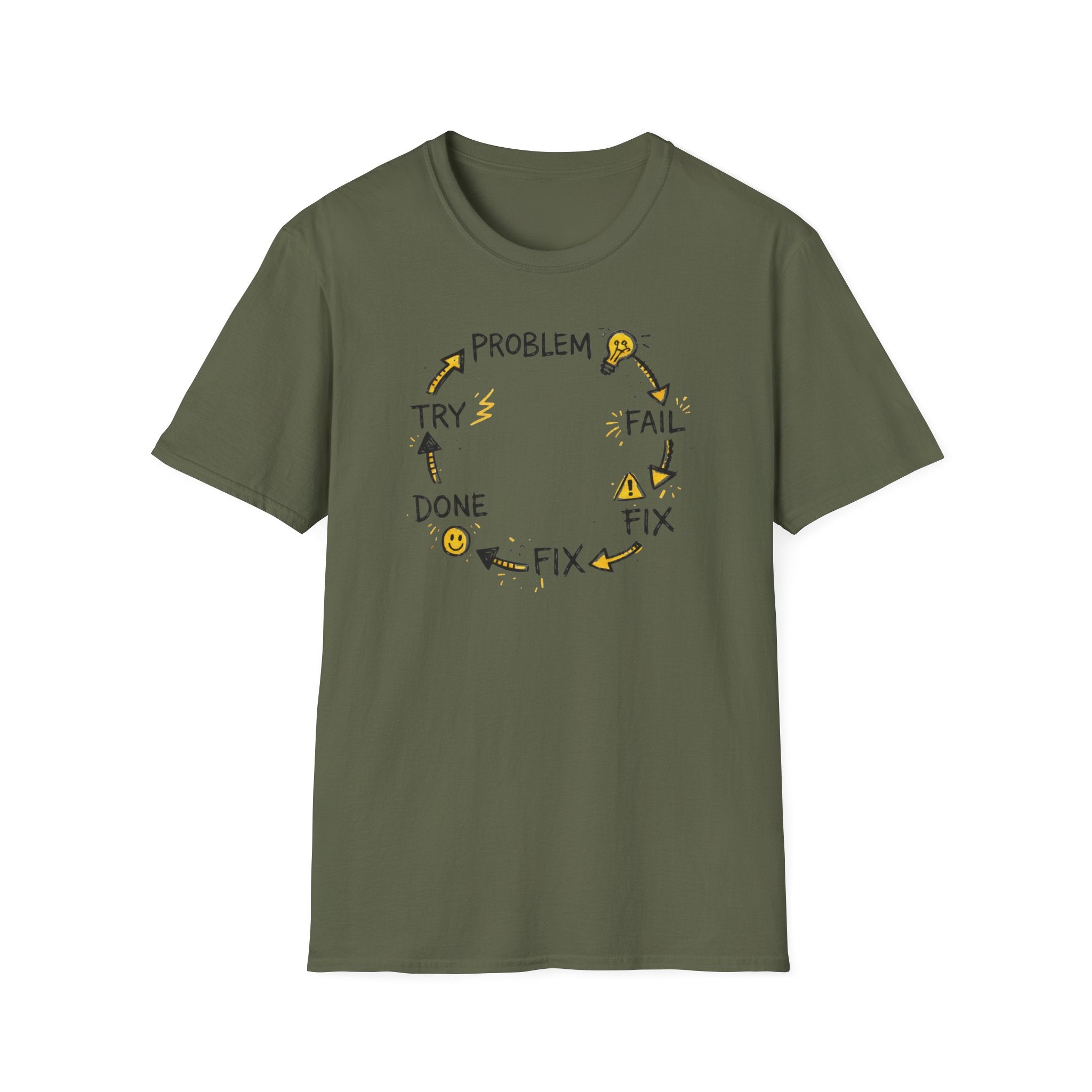 Problem Fail Fix Done T-Shirt