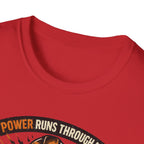 Power Runs Through Me Electrician T-Shirt