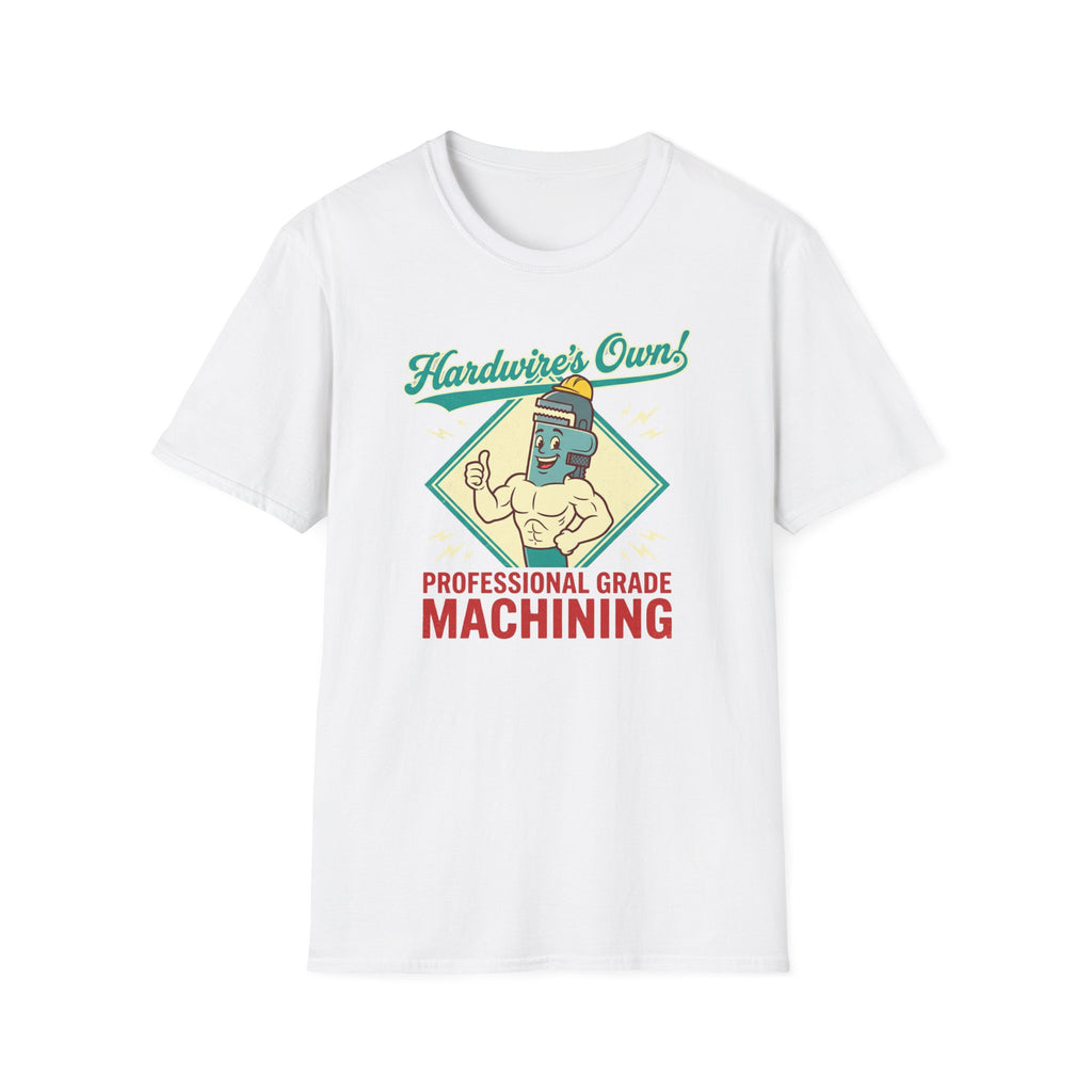 Hardwire's Own Professional Grade Machining Muscle Wrench T-Shirt
