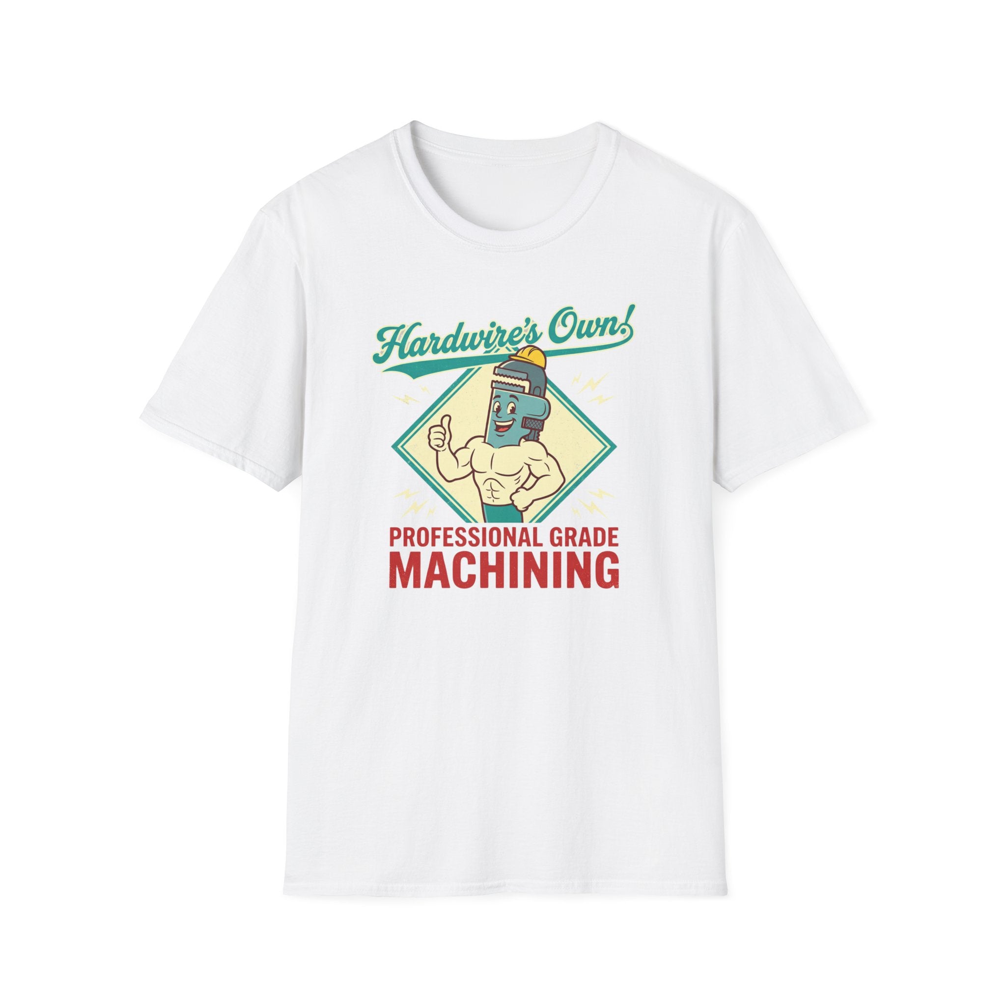 Hardwire's Own Professional Grade Machining Muscle Wrench T-Shirt