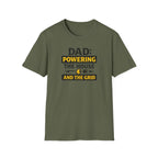 Dad Powering The House And The Grid T-Shirt
