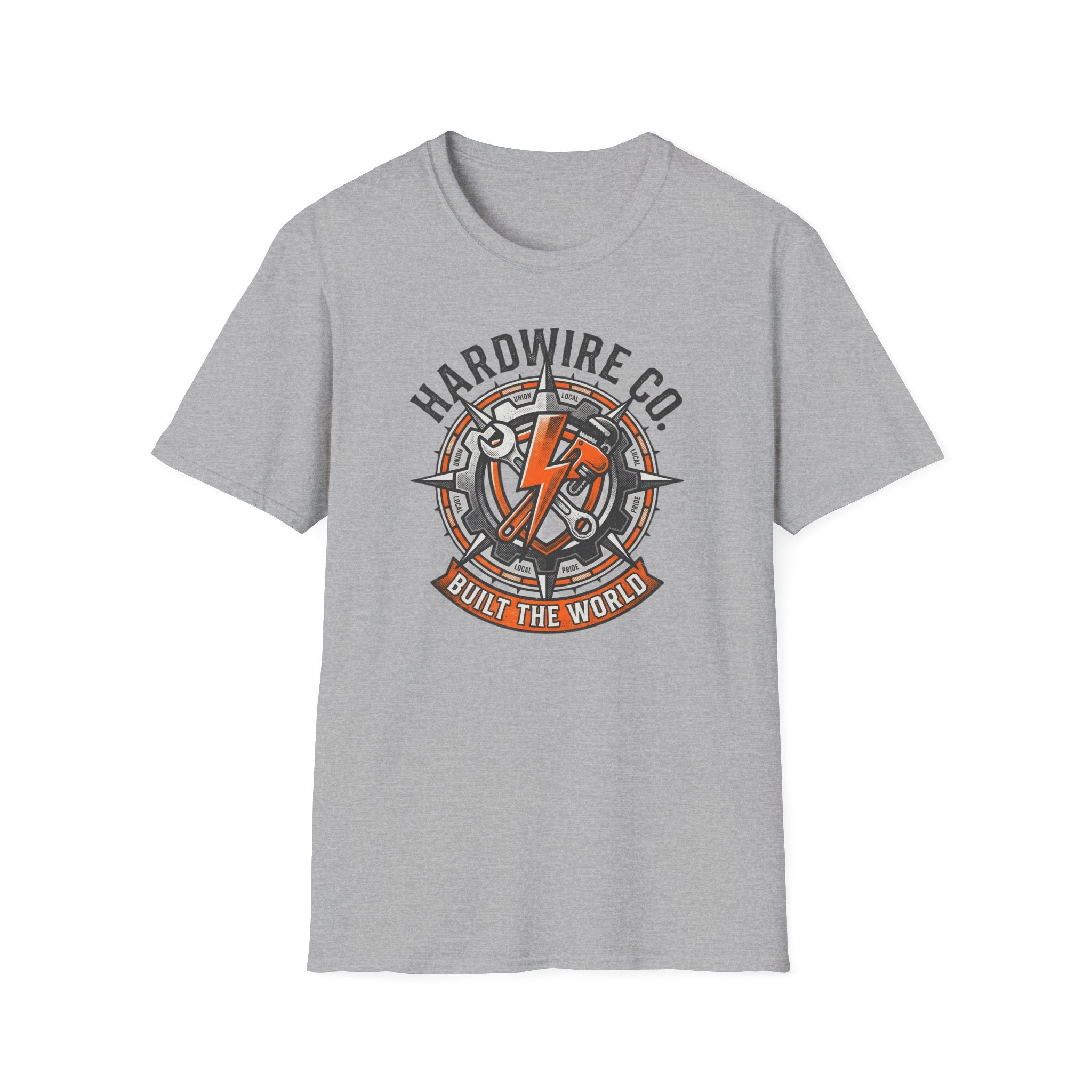 Hardwire Co. Built The World Union Pride T-Shirt