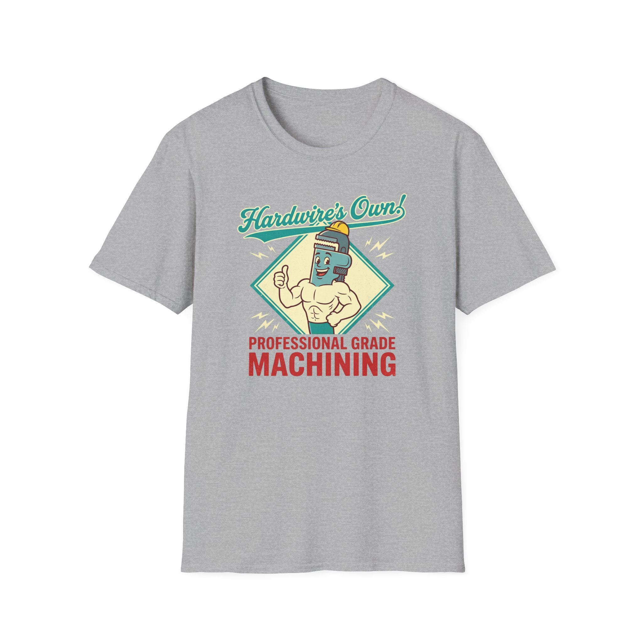 Hardwire's Own Professional Grade Machining Muscle Wrench T-Shirt