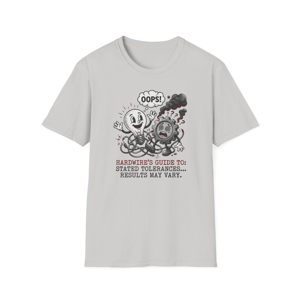 Hardwire"s Guide To Stated Tolerances I T-Shirt
