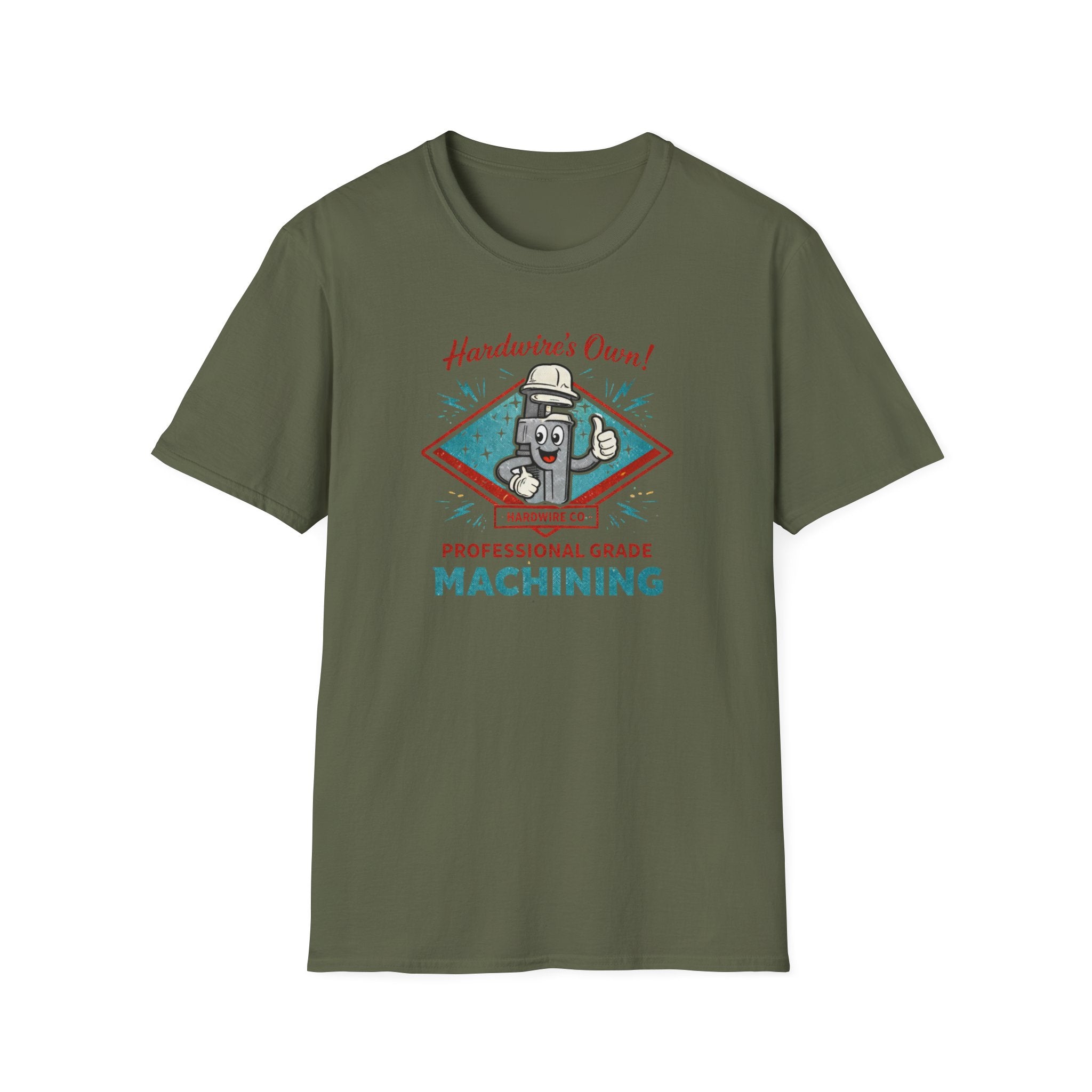Hardwire's Own Professional Grade Machining Wrench T-Shirt