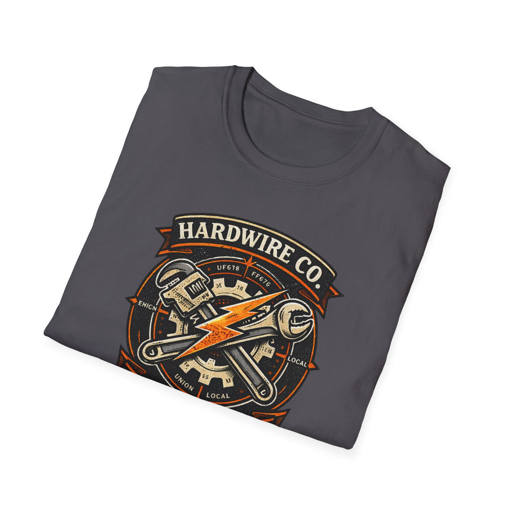 Hardwire Co. Built The World Union UF676 T-Shirt