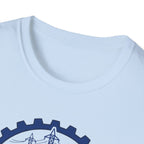 High Votage Canyon Lineman Approved Blue T-Shirt