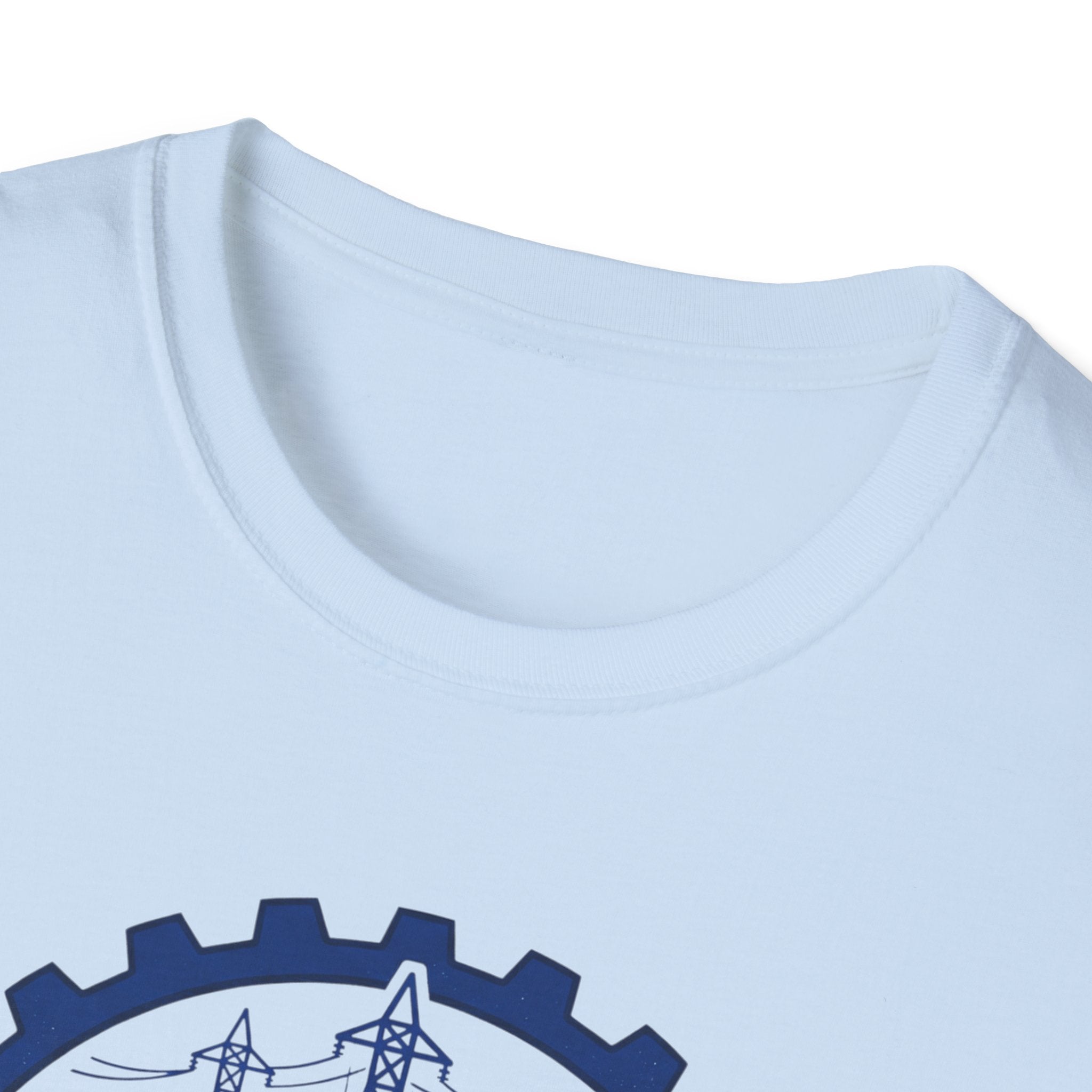 High Votage Canyon Lineman Approved Blue T-Shirt