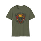 Hardwire Pride Built The World Skully I T-Shirt