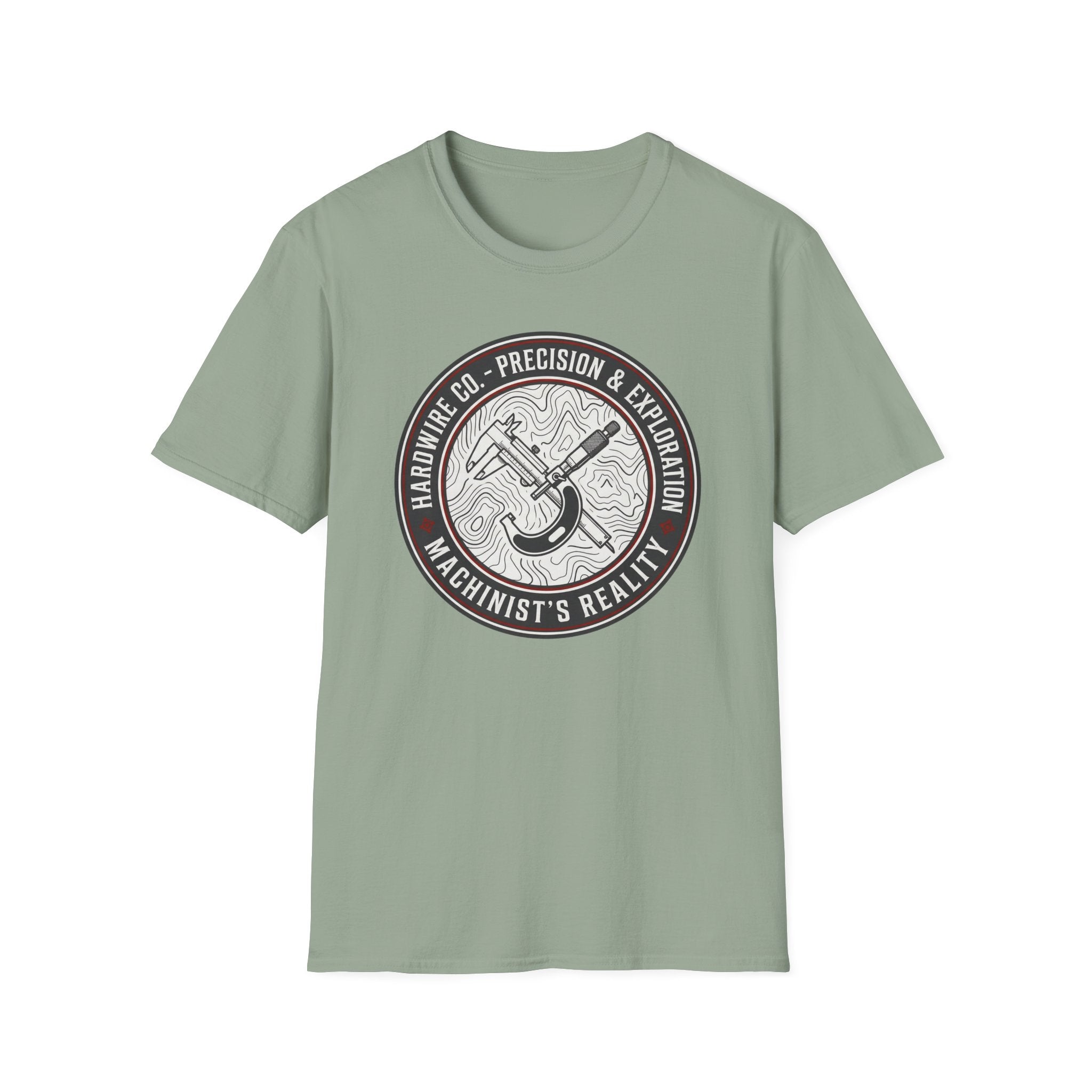 Hardwire Co. Precision & Exploration Machinist Reality T-Shirt