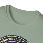 High Volgage Canyon Lineman Approved Black T-Shirt