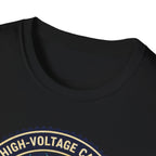High Volgage Canyon Lineman Approved Black T-Shirt