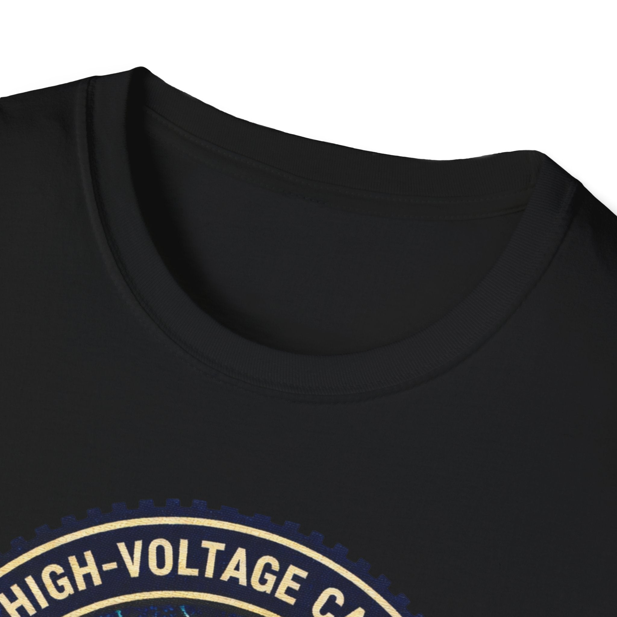 High Volgage Canyon Lineman Approved Black T-Shirt