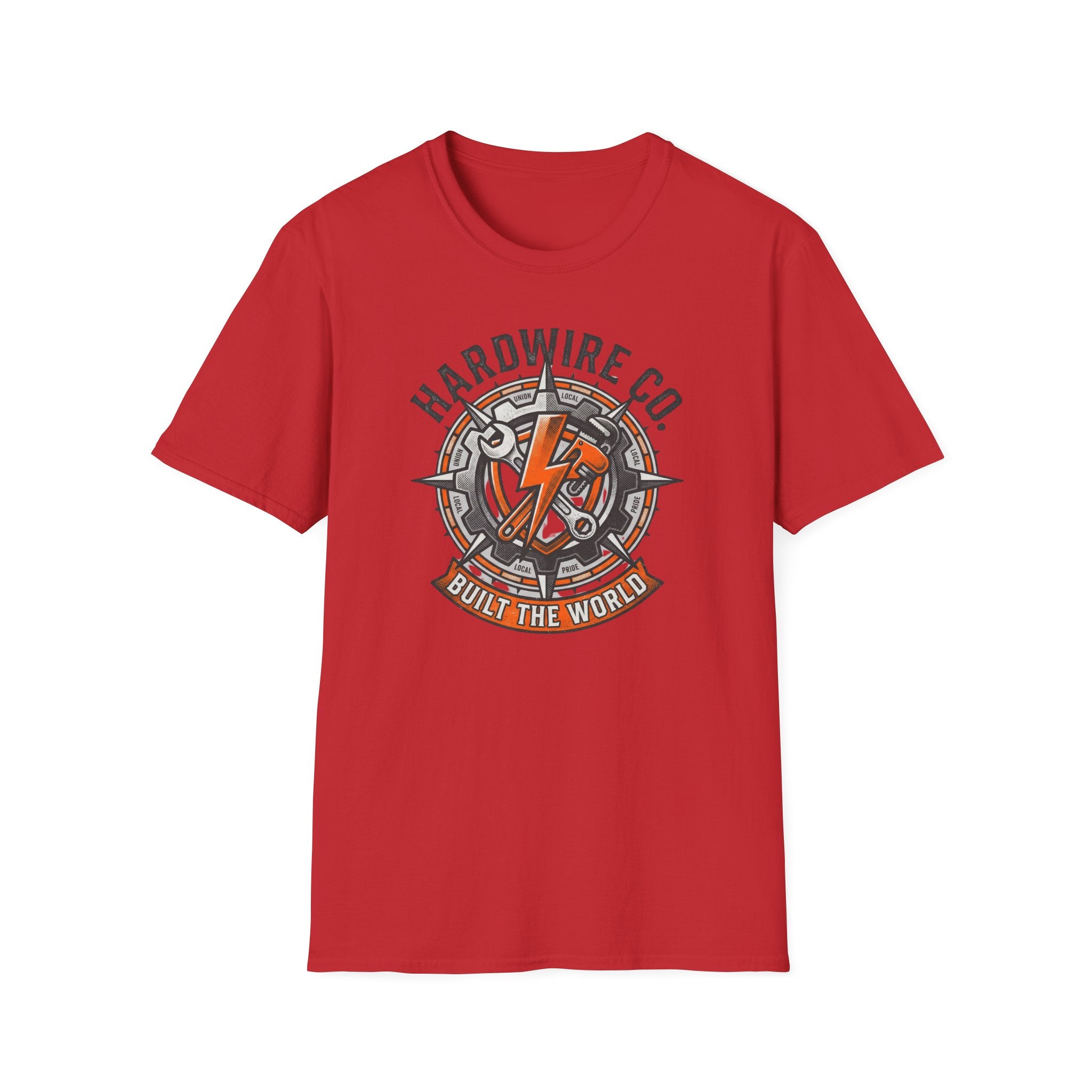 Hardwire Co. Built The World Union Pride T-Shirt