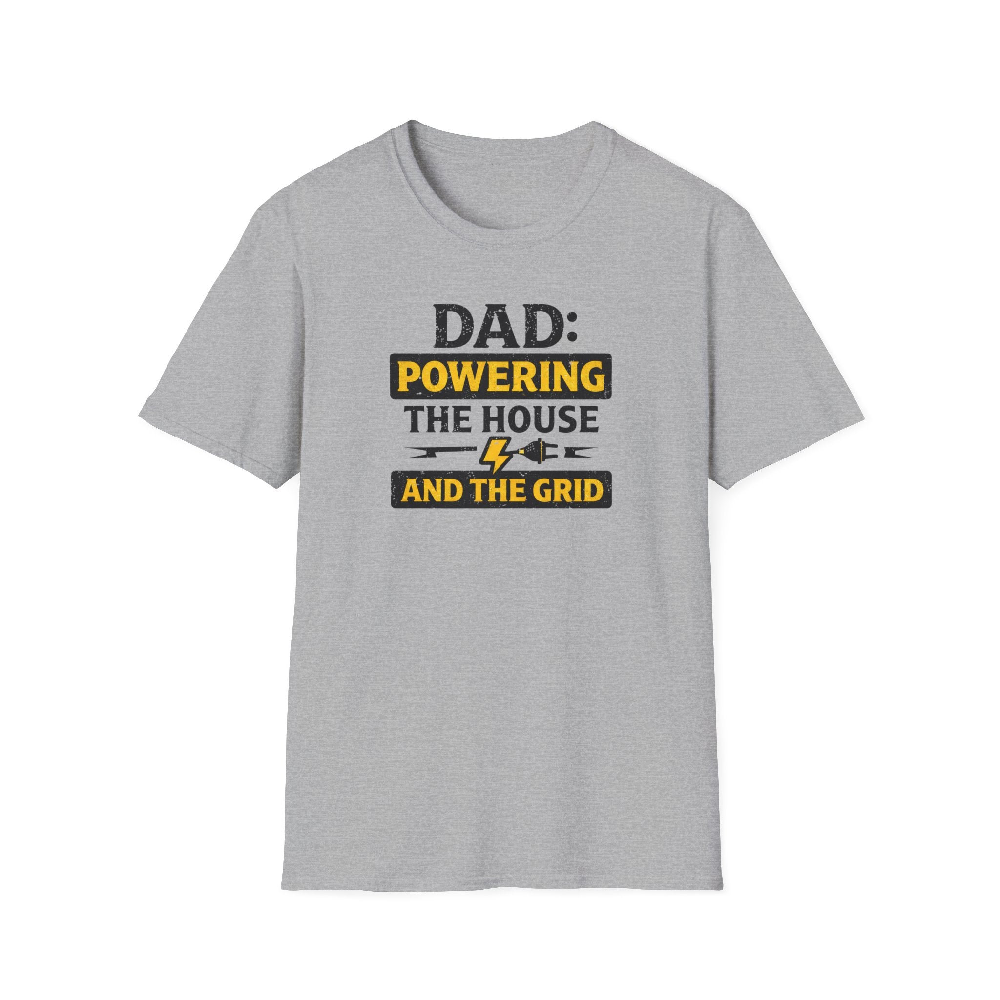 Dad Powering The House And The Grid T-Shirt