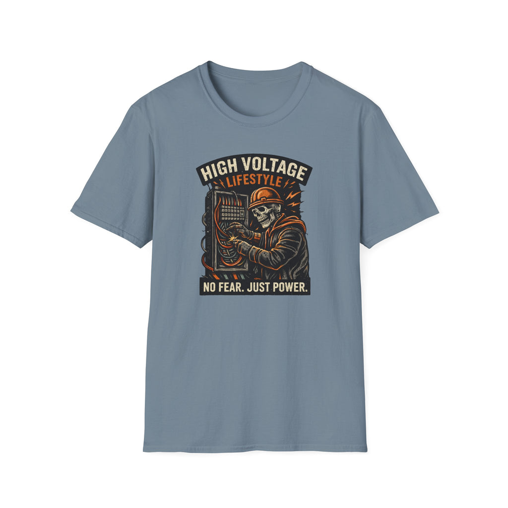High Voltage Lifestyle No Fear Just Power T-Shirt