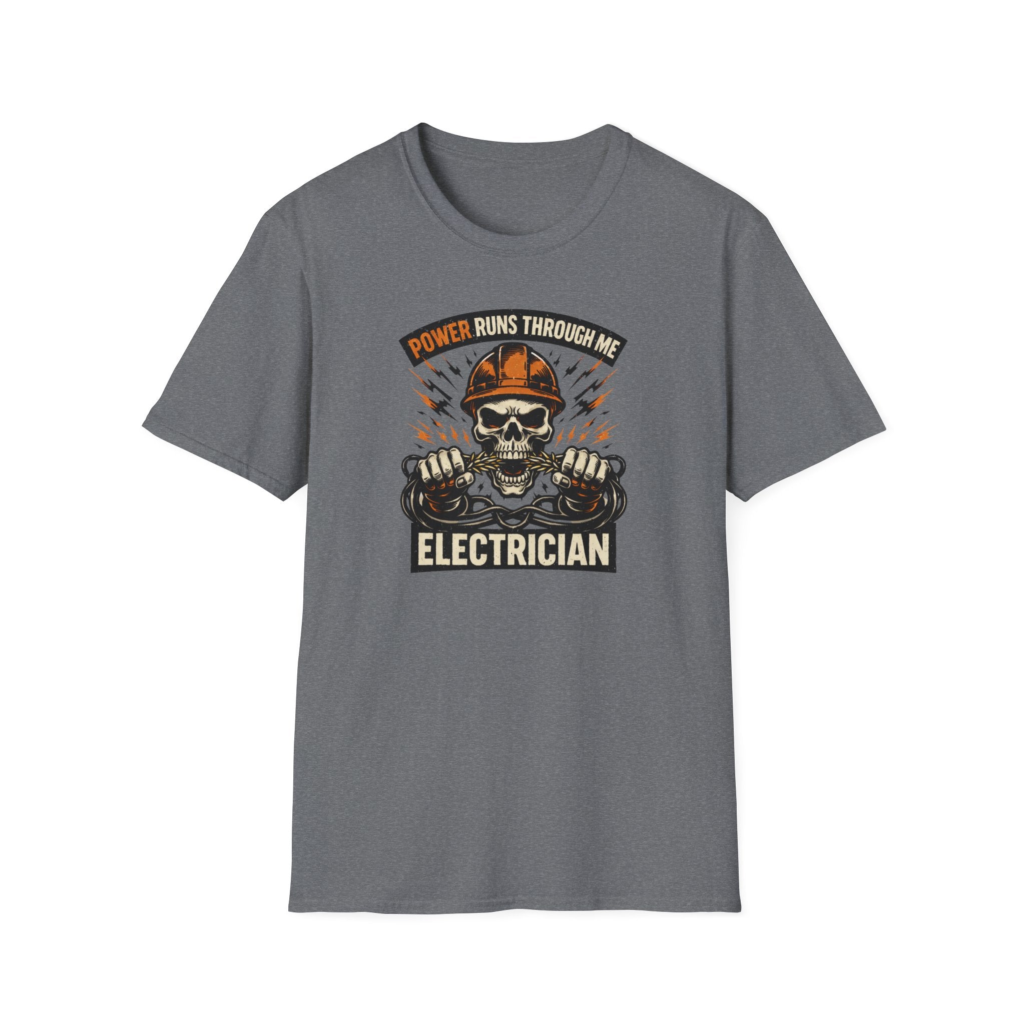 Power Runs Through Me Electrician T-Shirt
