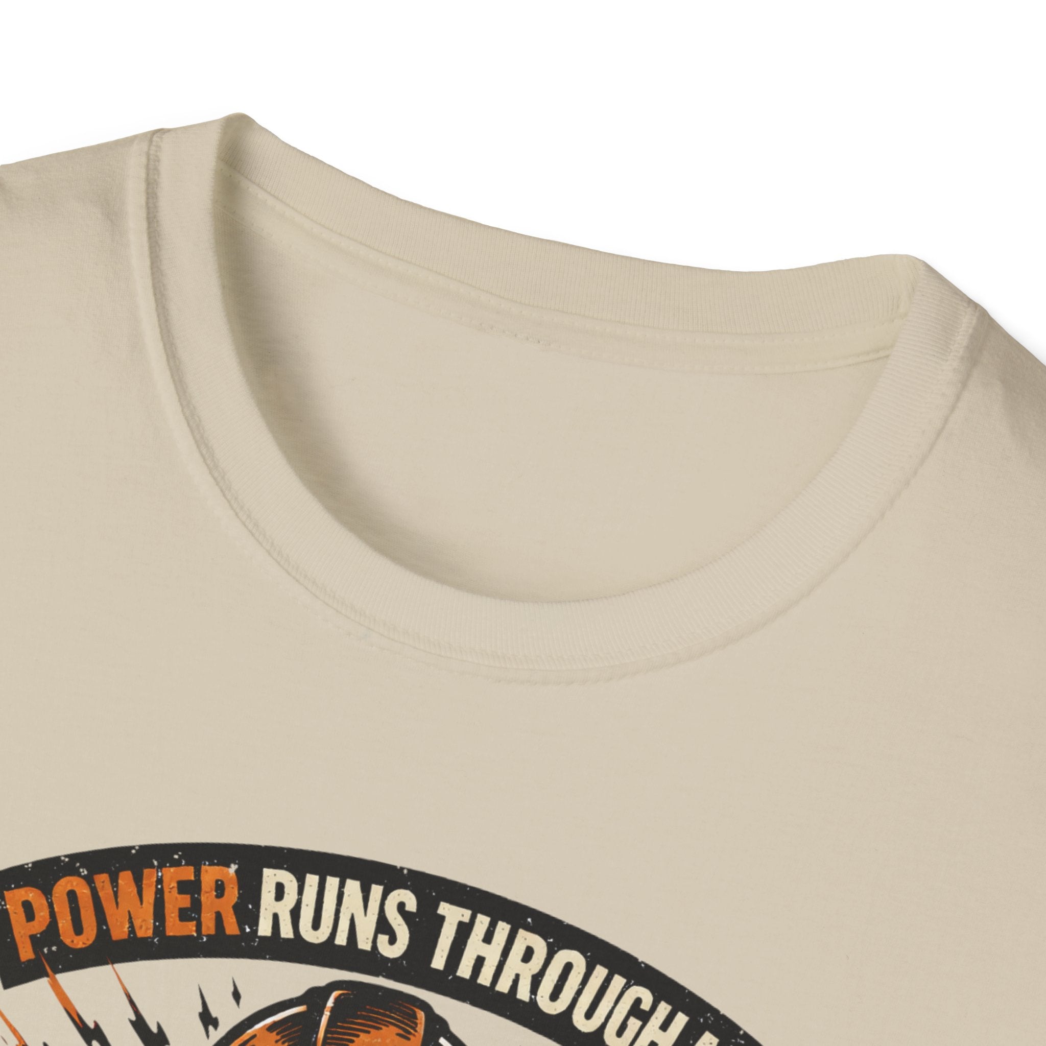 Power Runs Through Me Electrician T-Shirt