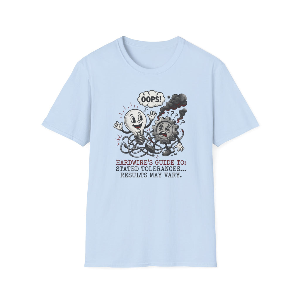 Hardwire"s Guide To Stated Tolerances I T-Shirt