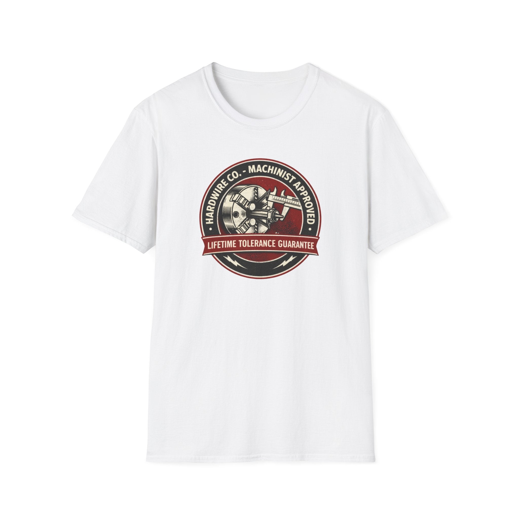 Hardwire Co. Machinist Approved Lifetime Tolerance Guaranteed I T-Shirt