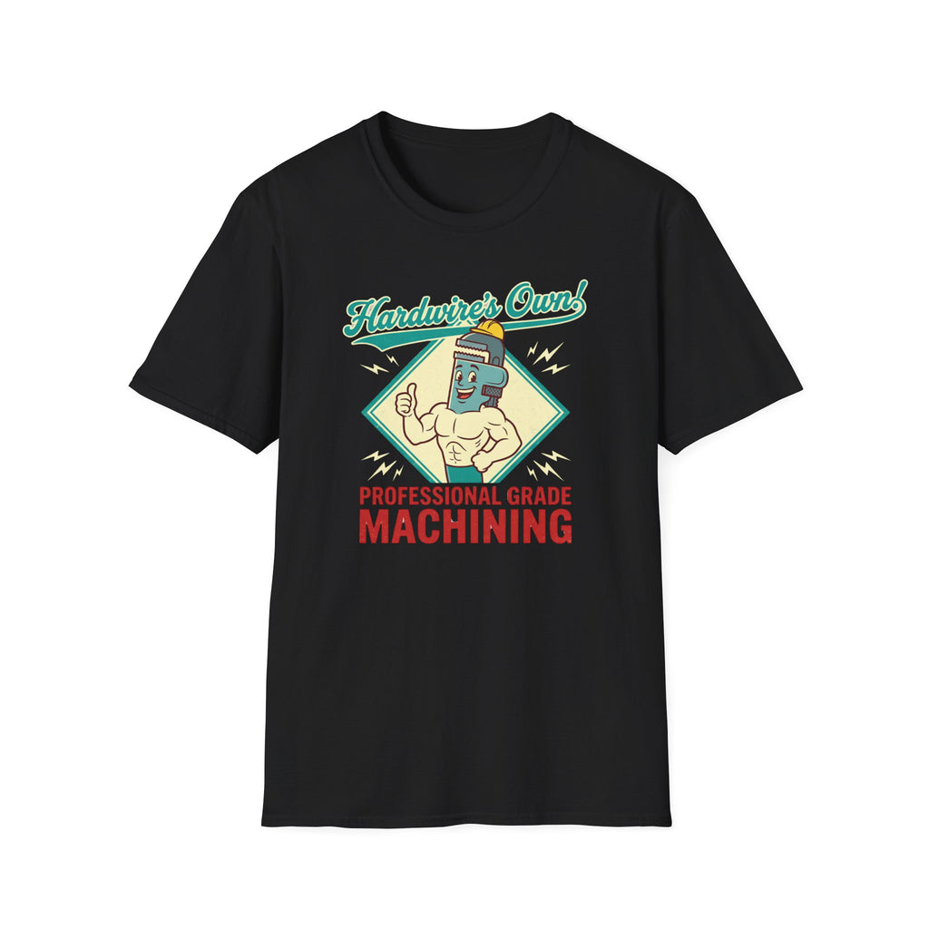 Hardwire's Own Professional Grade Machining Muscle Wrench T-Shirt