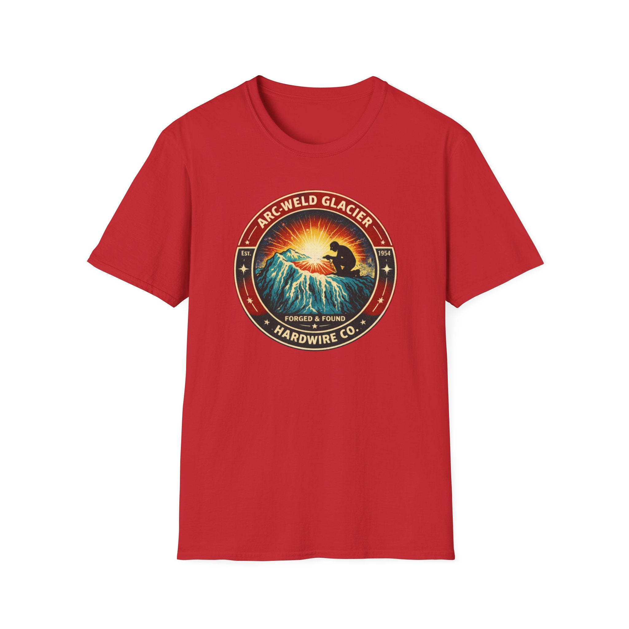 Arc Weld Glacier Red T-Shirt