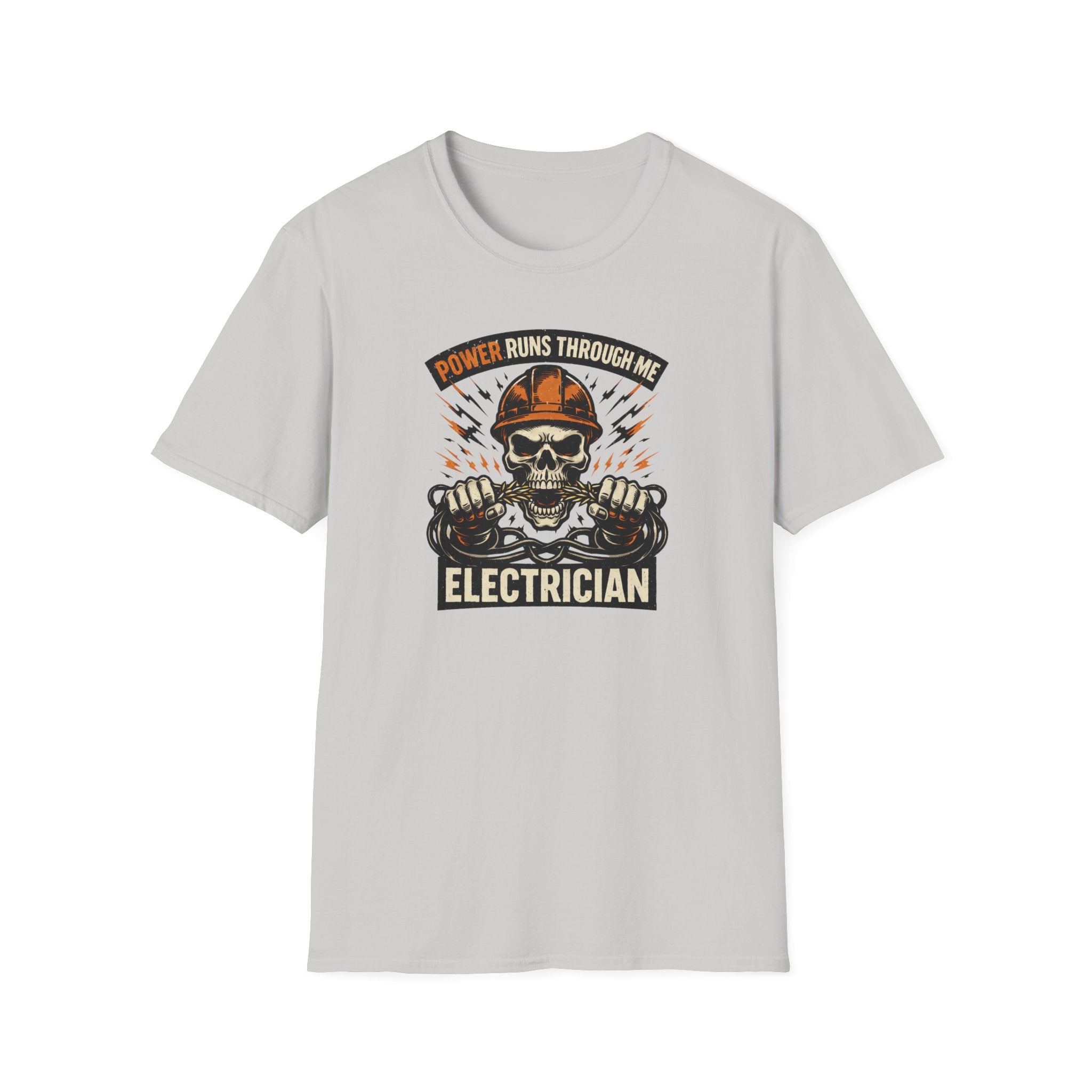 Power Runs Through Me Electrician T-Shirt