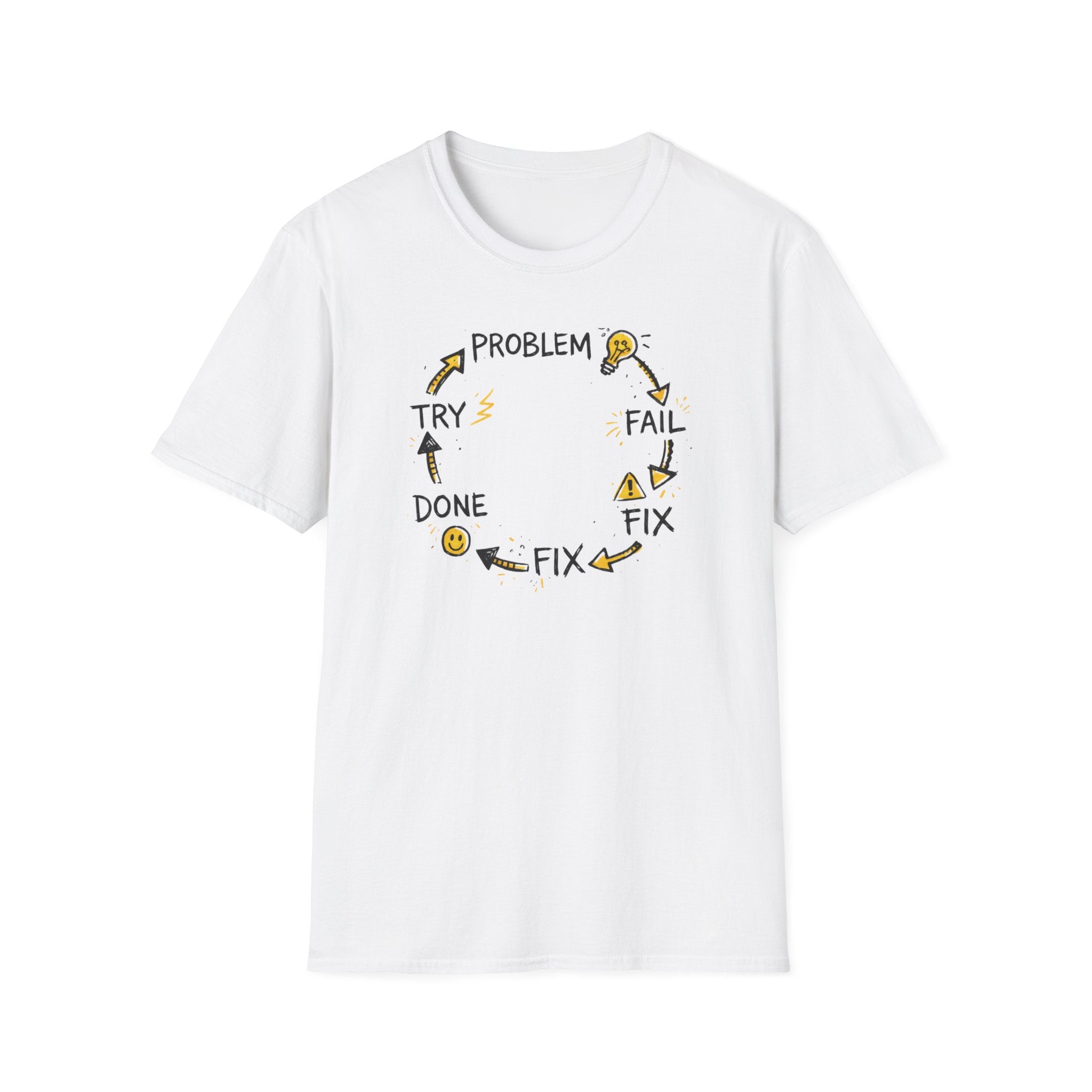Problem Fail Fix Done T-Shirt
