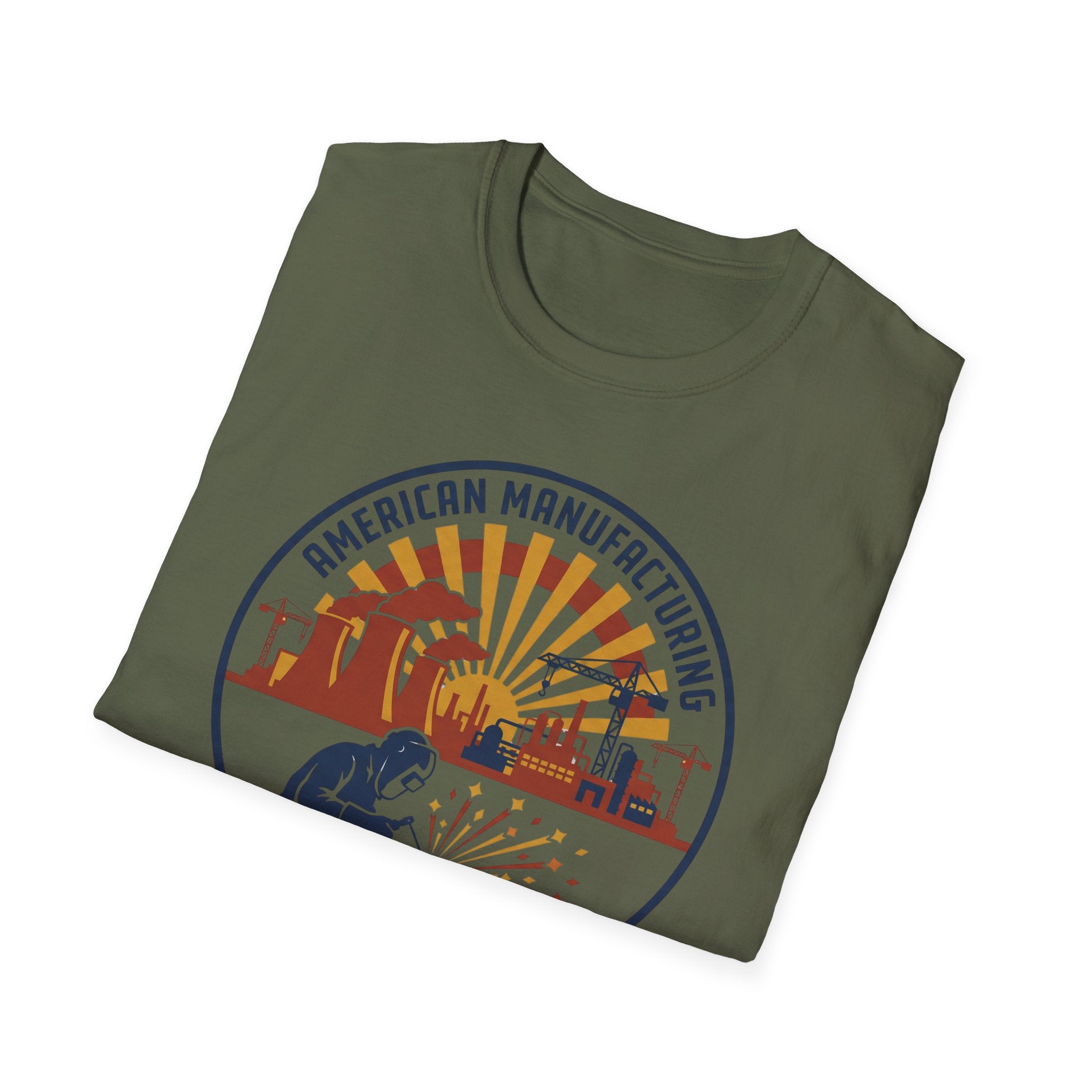 American Manufacturing Built To Last T-Shirt