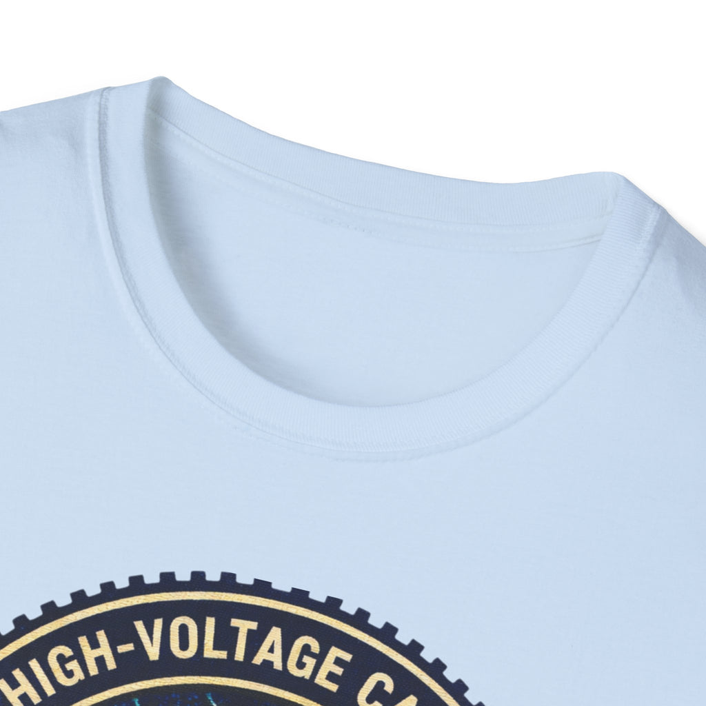 High Volgage Canyon Lineman Approved Black T-Shirt
