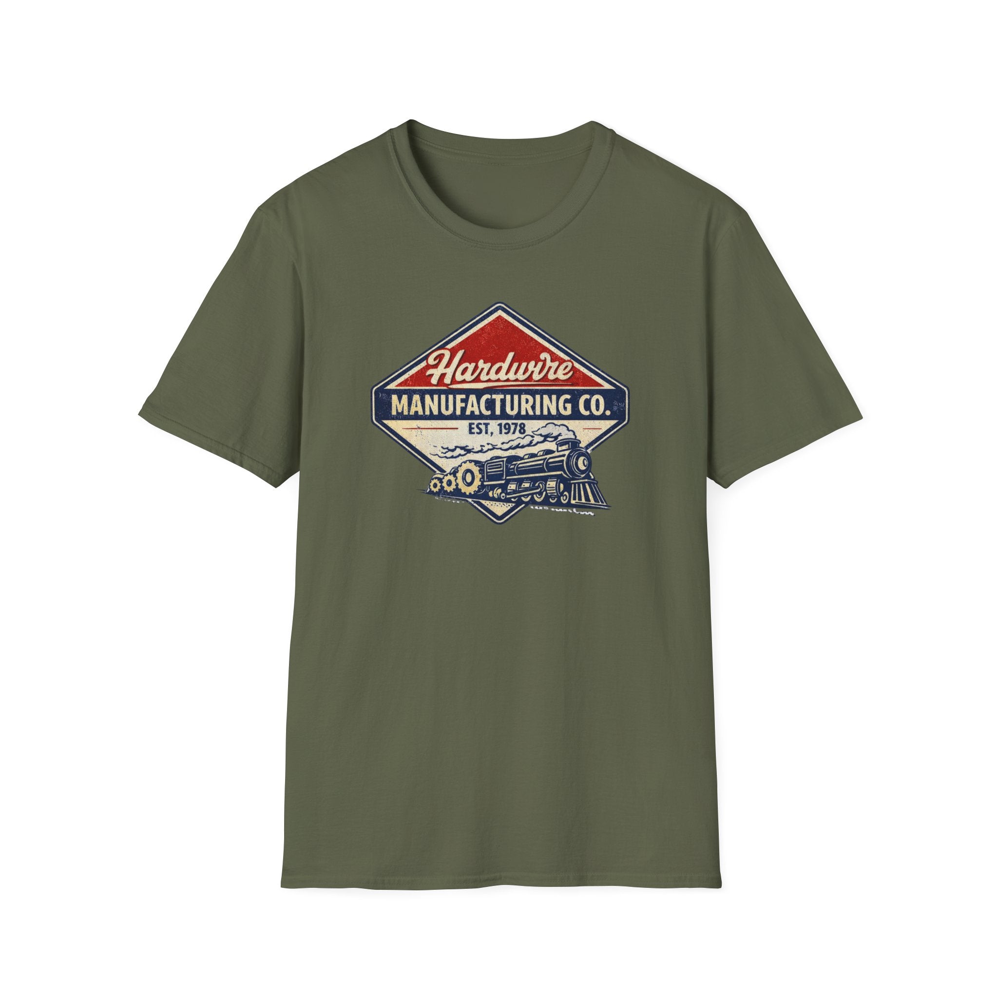 Hardwire Manufacturing Co. Locomotive T-Shirt