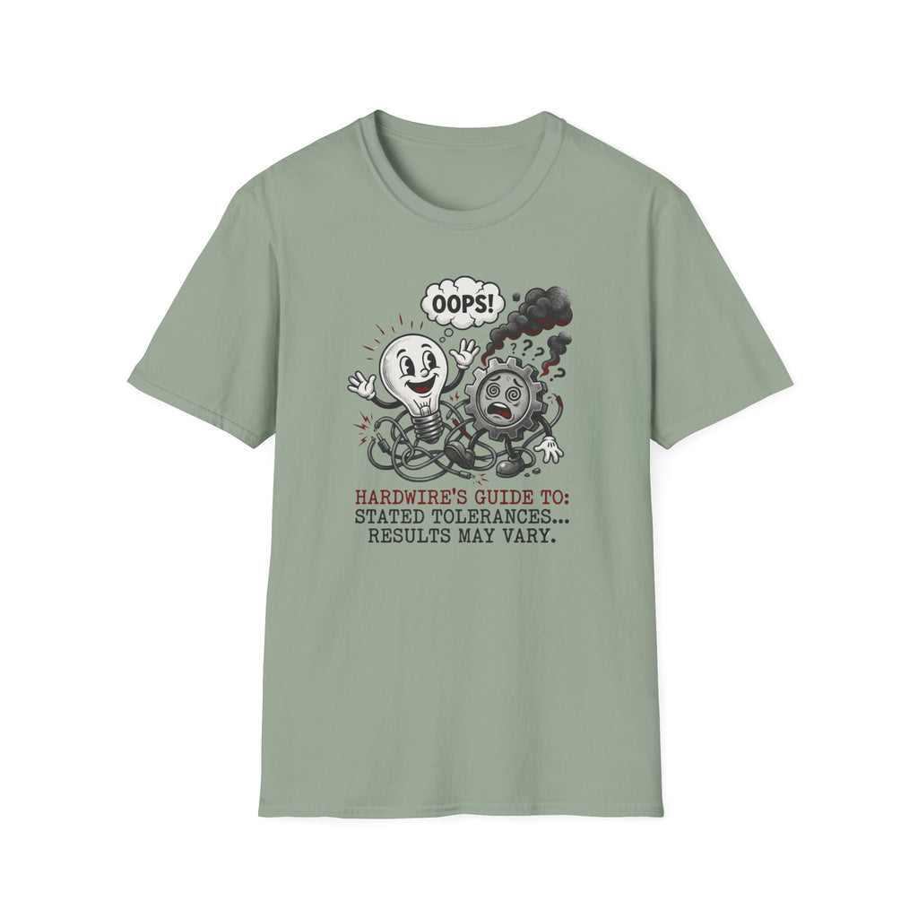 Hardwire"s Guide To Stated Tolerances I T-Shirt