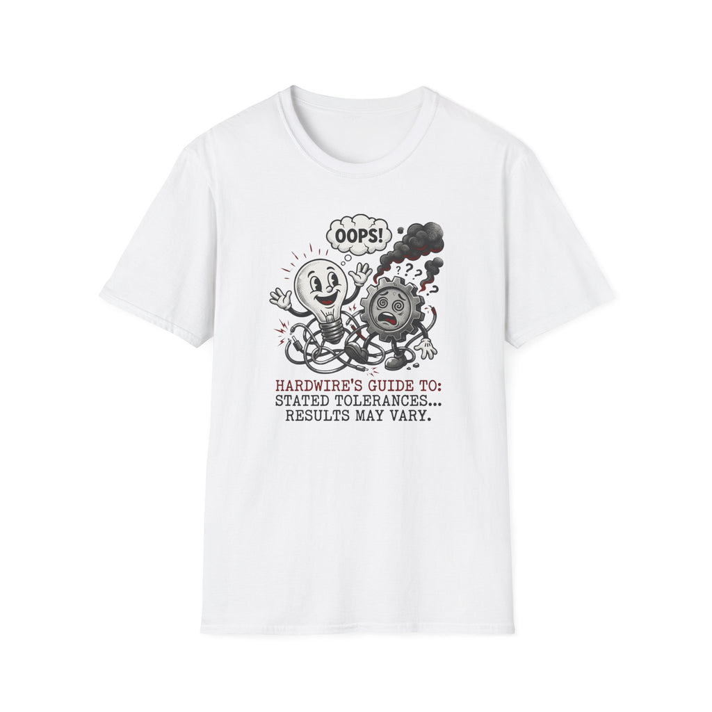 Hardwire"s Guide To Stated Tolerances I T-Shirt
