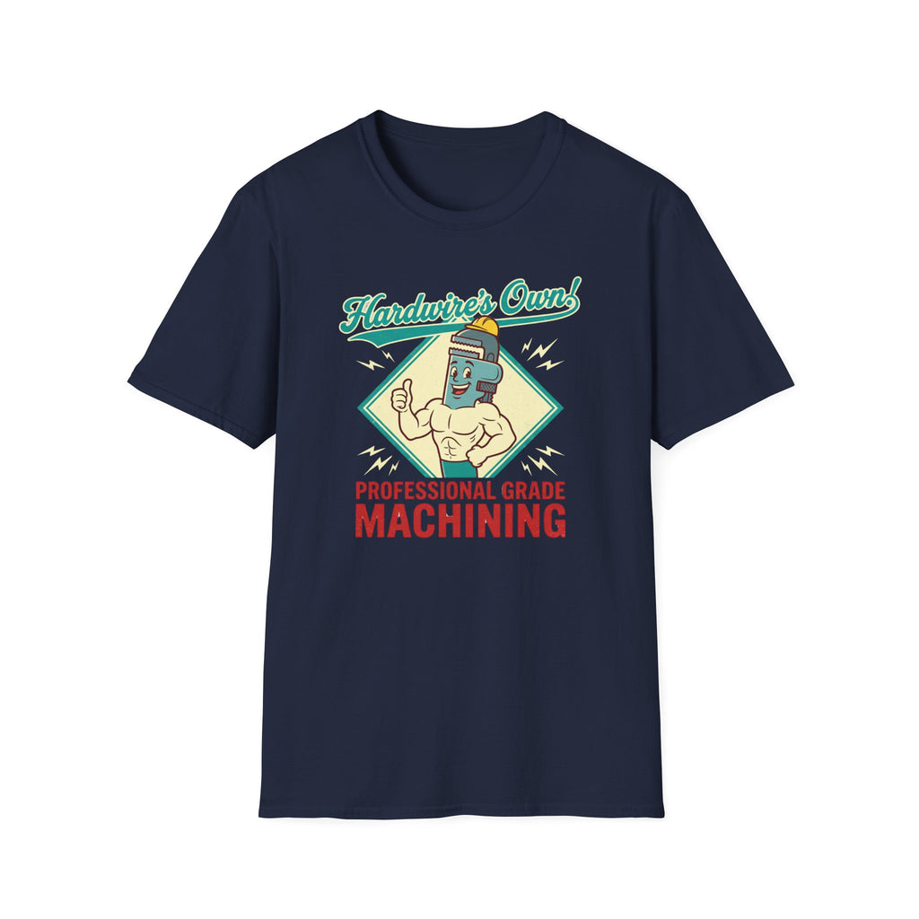 Hardwire's Own Professional Grade Machining Muscle Wrench T-Shirt